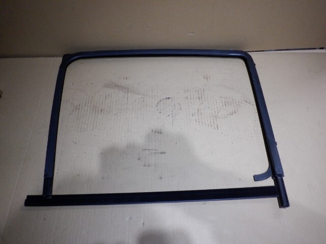 MK53S スペーシア 純正 右 リア ドア ガラス インサイド フチ ゴム & レインモール イン側 70137/A3拍卖