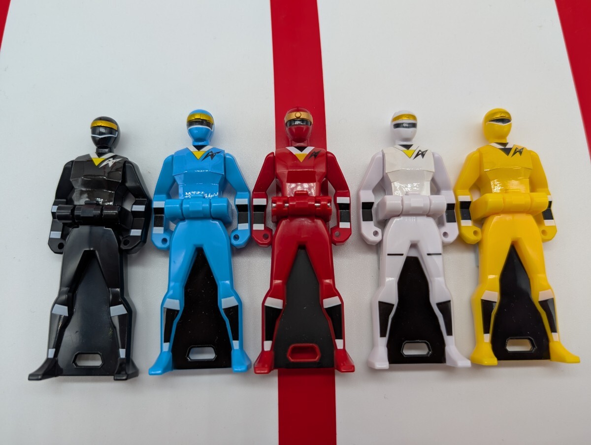 海賊戦隊 ゴーカイジャー レンジャーキー カクレンジャー 5体セット拍卖