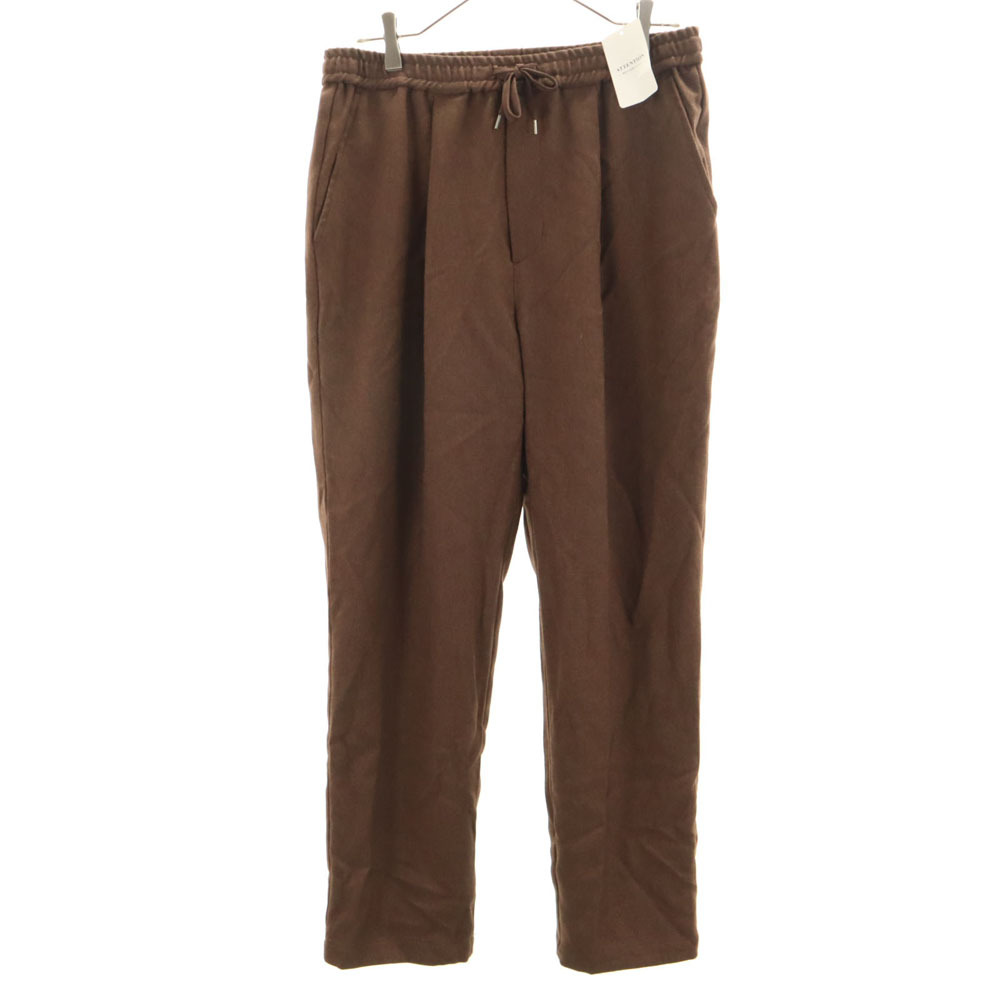 未使用 ジャーナルスタンダード レリューム タック テーパードパンツ L ブラウン系 JOURNAL STANDARD relume タグ付き レディース拍卖
