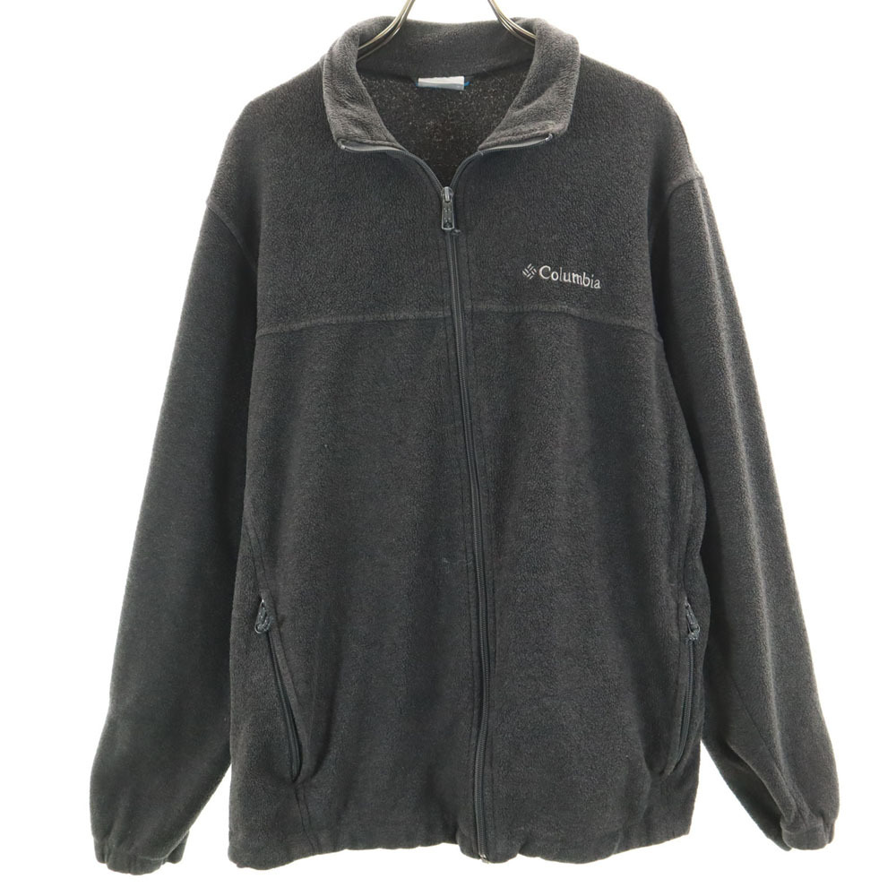 コロンビア 長袖 フリース ジップジャケット M グレー Columbia アウトドア メンズ拍卖