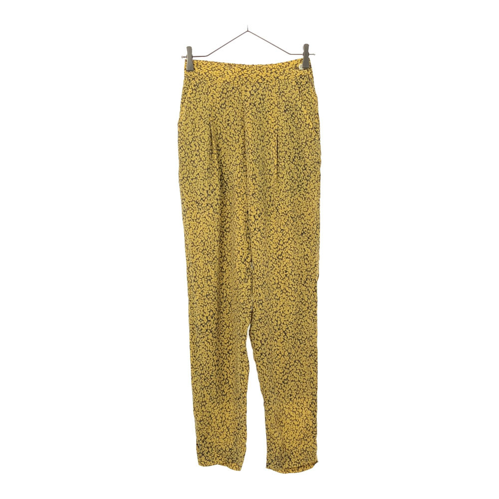 未使用 relume JOURNAL STANDARD レリューム ジャーナルスタンダード 総柄 IPEKER/CuPra テーパードパンツ 36 タグ付き レディース拍卖