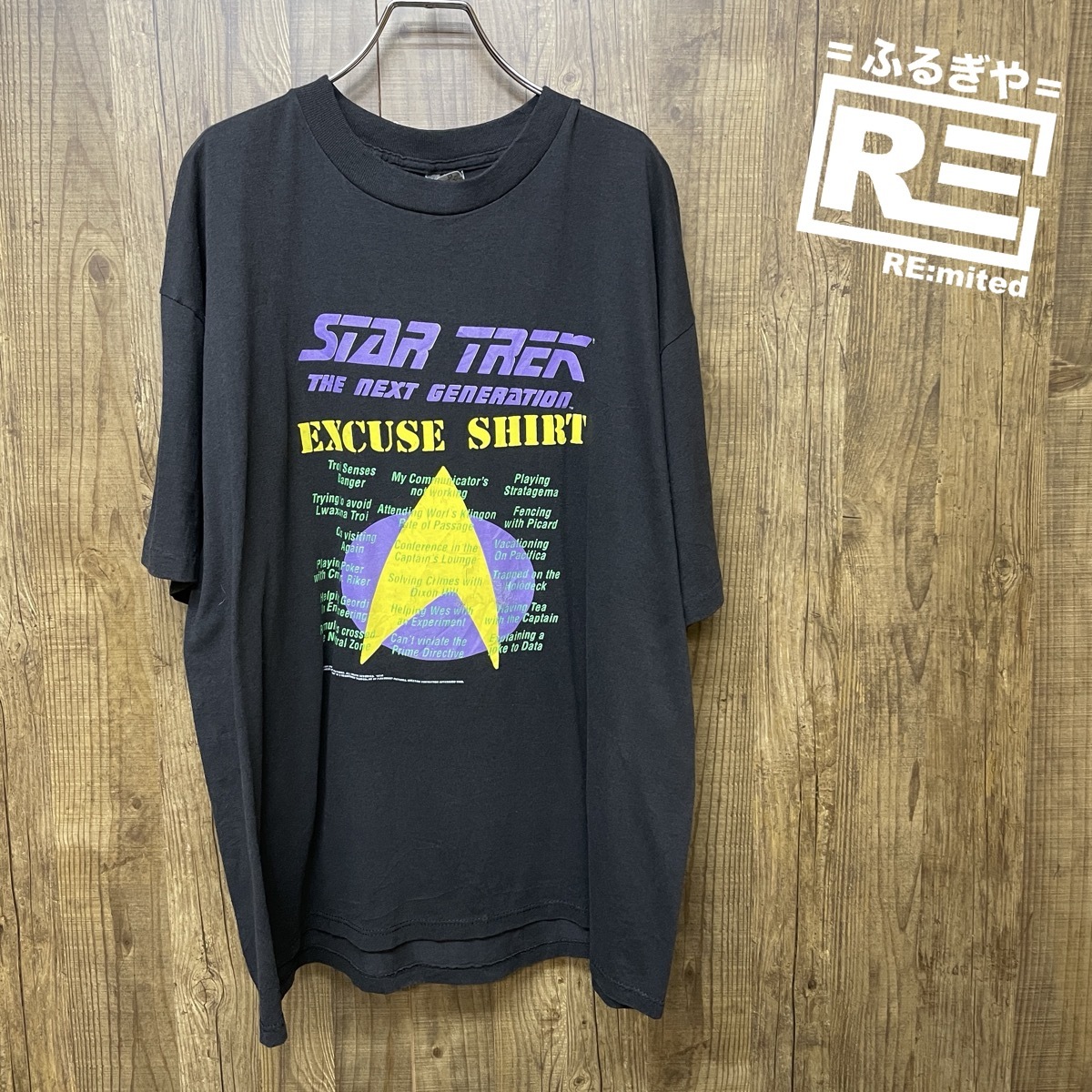XL STAR TREK スタートレック 半袖Tシャツ 4932拍卖