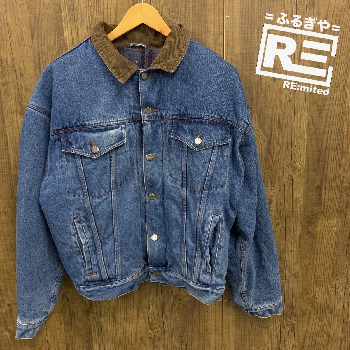 L Wrangler ラングラー デニムジャケット Gジャン 1402拍卖