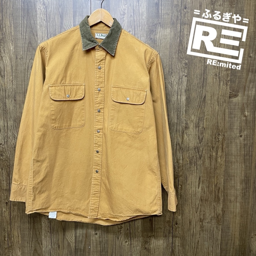 L L.L.Bean エルエルビーン ハンティングシャツ ダック地 80s 4925拍卖
