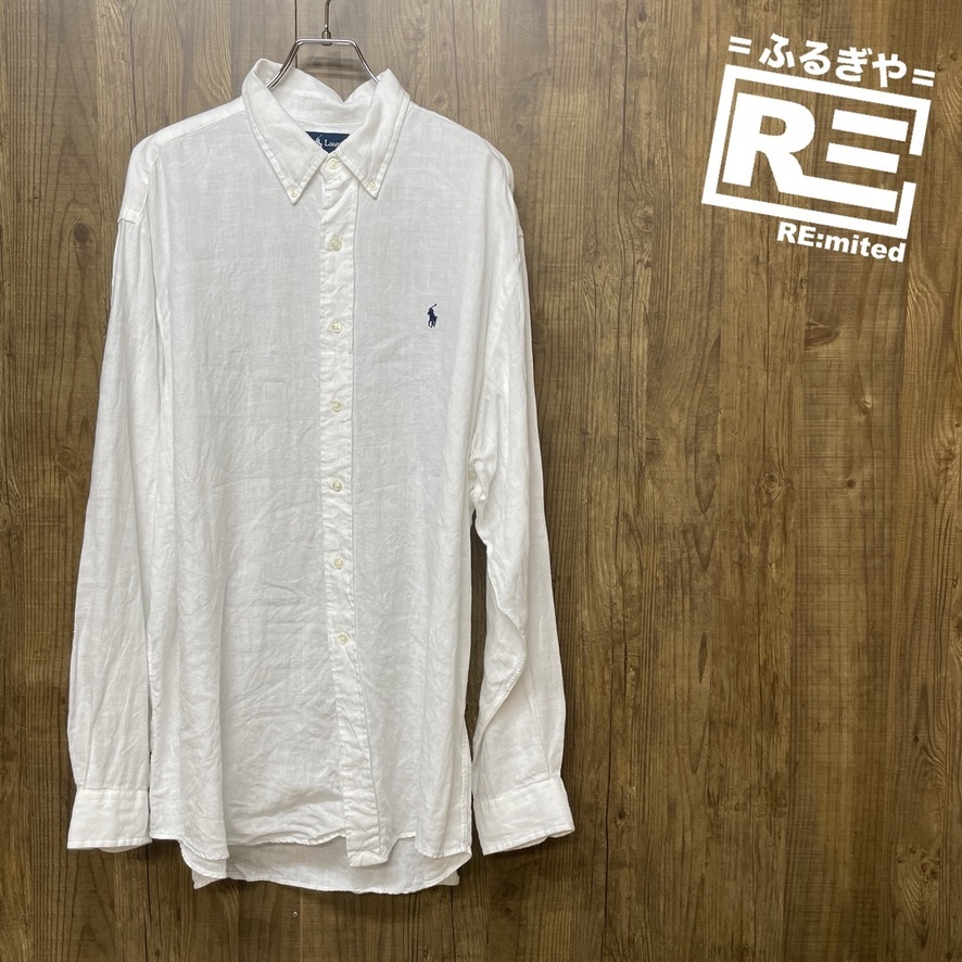 XL POLO RALPH LAUREN ポロラルフローレン 長袖シャツ 4977拍卖