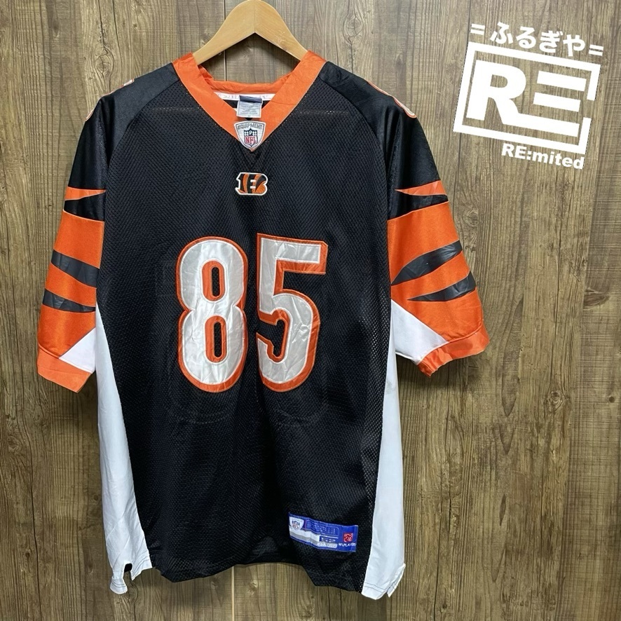 52 Reebok リーボック NFL ベンガルズ ゲームシャツ 2470拍卖