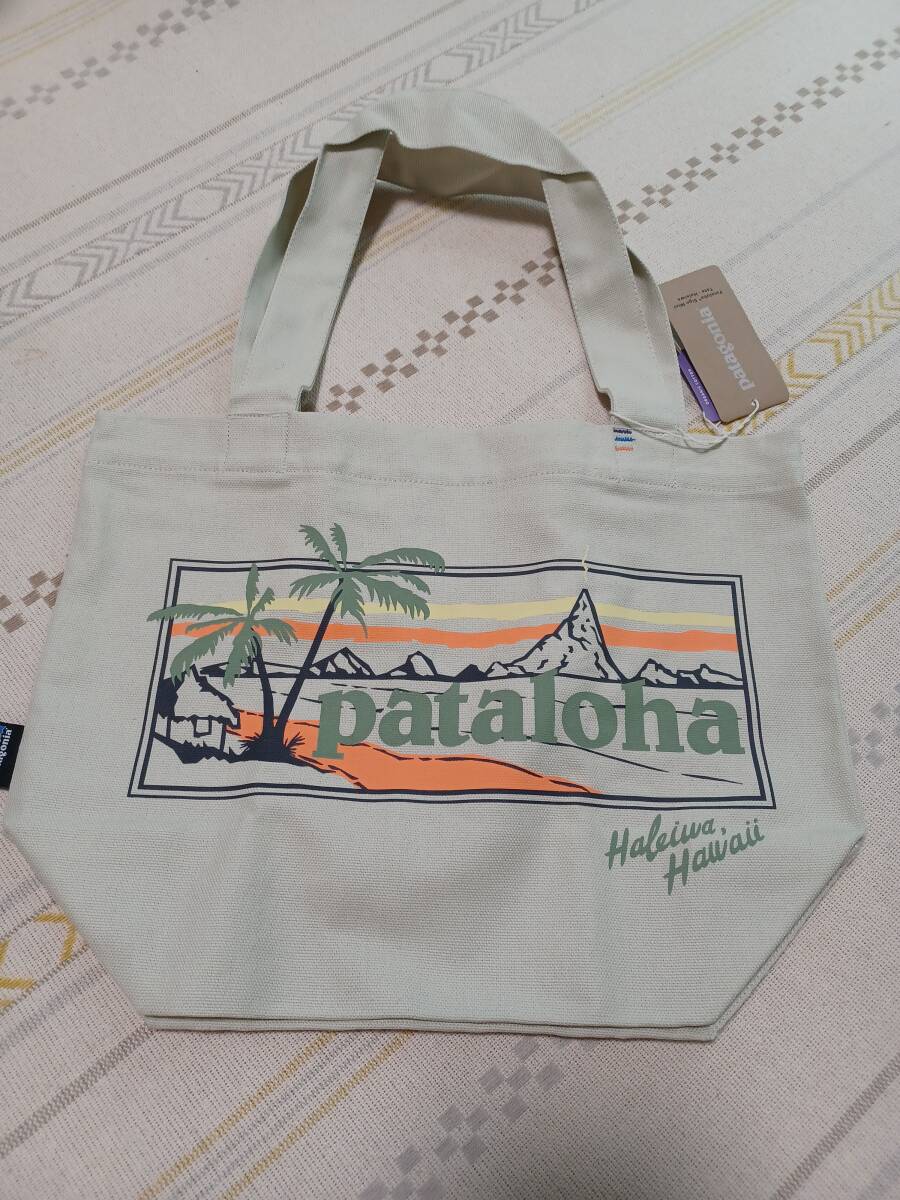 【日本未発売】Hawaii Patagonia パタゴニア パタロハ ハレイワ キャンバス ミニ トートバッグ ハワイ限定 ハレイワ限定 新品 未使用拍卖
