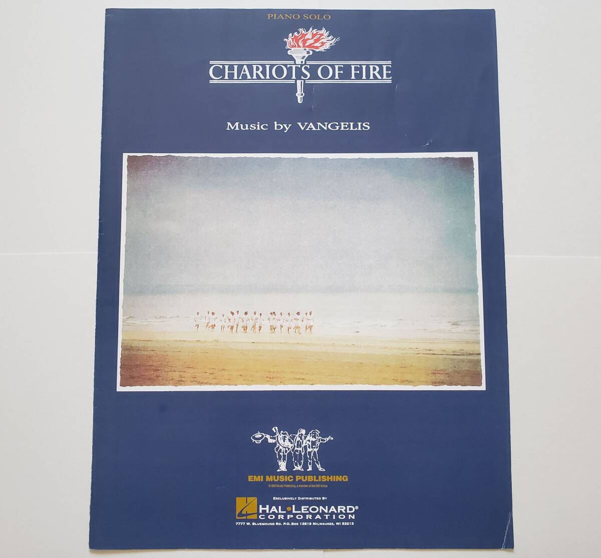PIANO SOLO CHARIOTS OF FIRE Music by VANGELIS 炎のランナー ヴァンゲリス 楽譜 ピアノ・ソロ ピアノ ソロ スコア拍卖