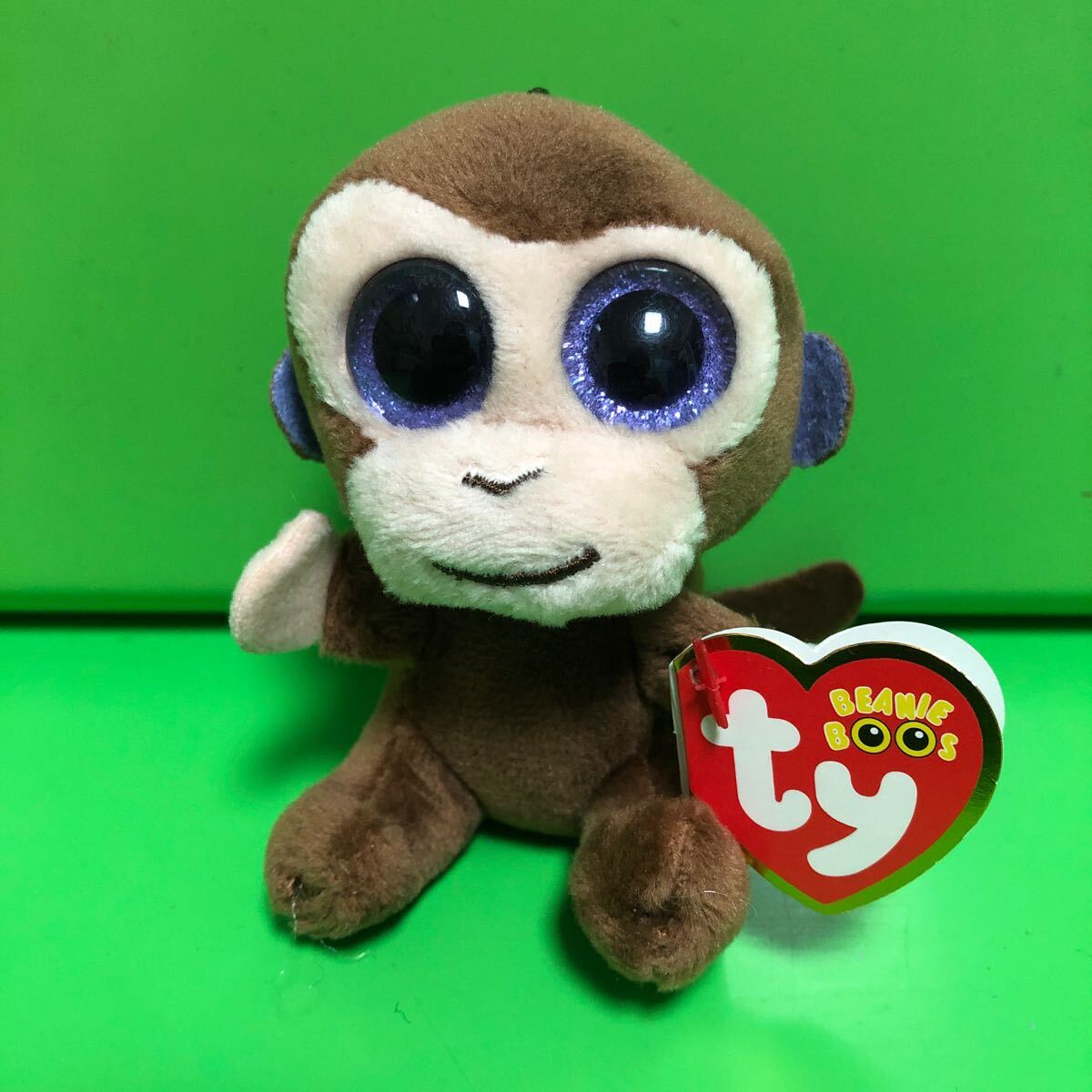 ty ビーニー ブーズ Beamie Boo's Collection ぬいぐるみ キーホルダー ■ サル【定形外送料260円】さる拍卖