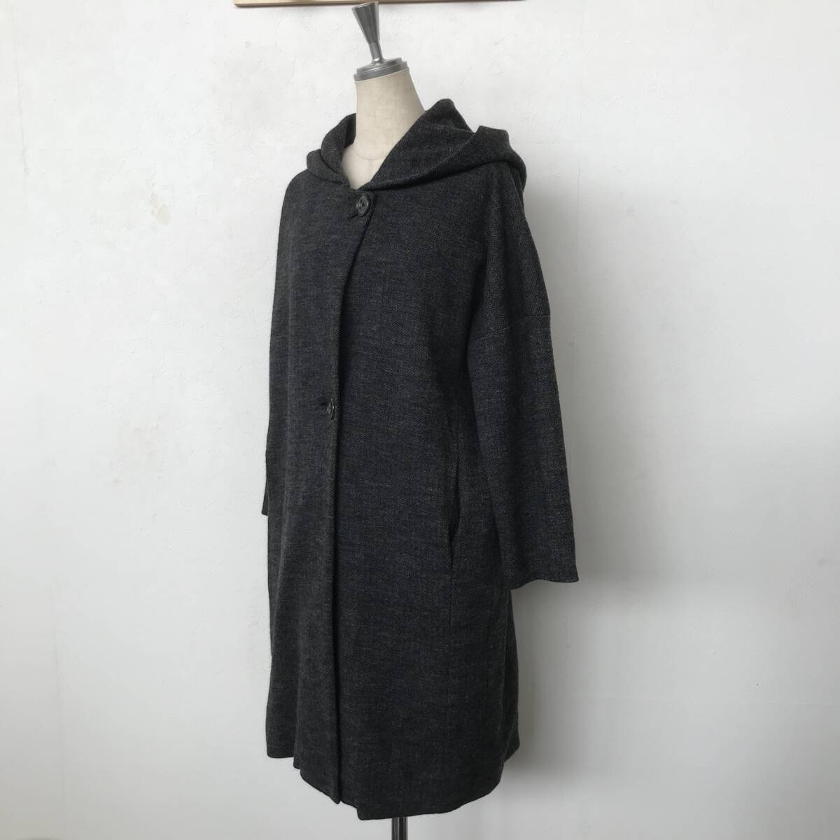 SHIPS Days 364-16‐0007 60161 シップス デイズ レディース ヘリンボーン柄 フーディーコート 美品 size ONE拍卖