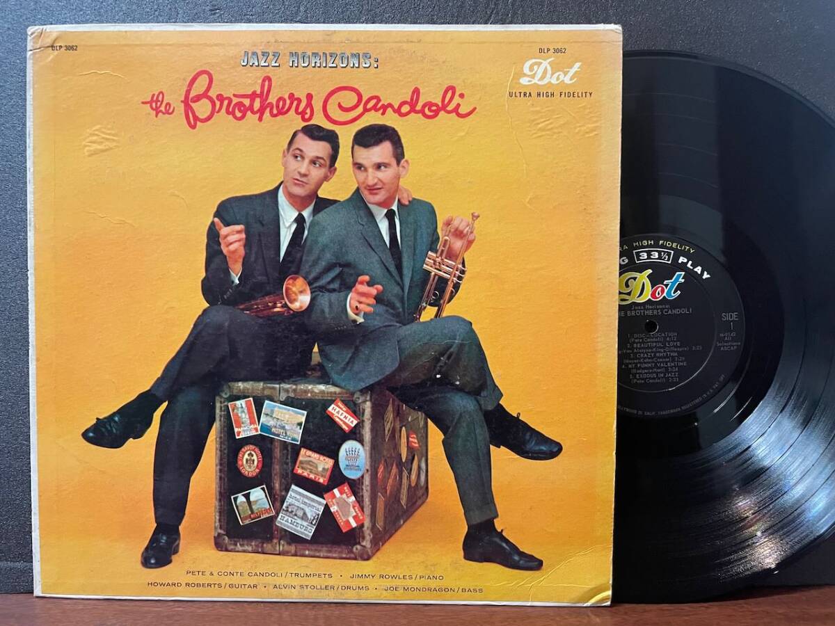 【即決】美盤!USオリジナルMONO/DG/The Brothers Candoli/Dot Records DLP 3062拍卖
