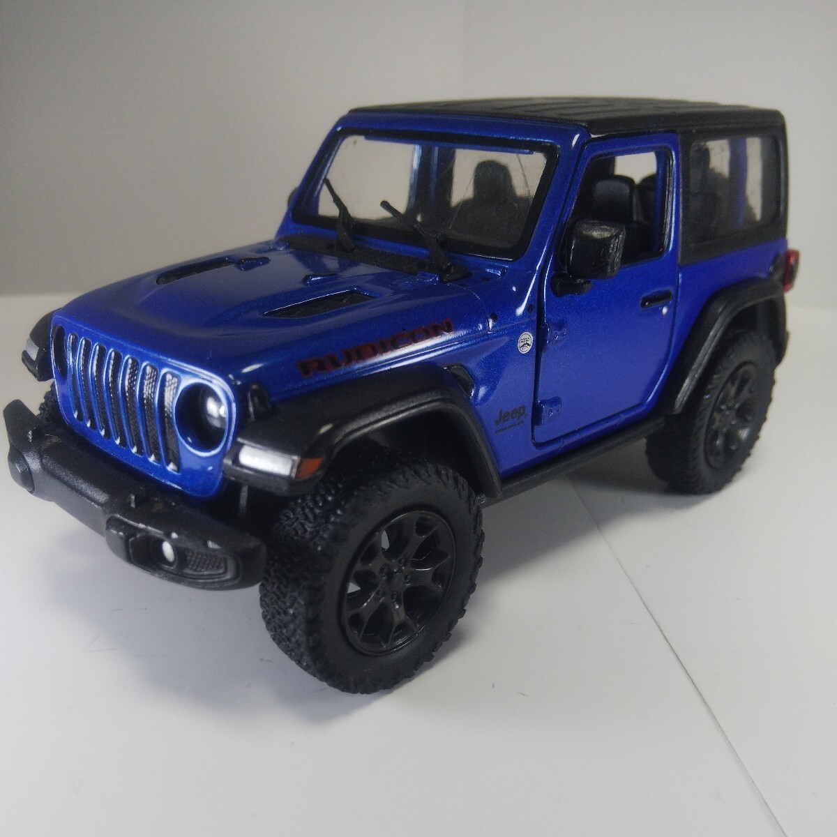 1/34 キンスマート ミニカー プルバックカー Jeep Wrangler ジープ ラングラー拍卖
