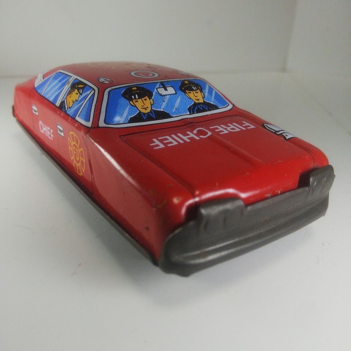 ブリキ ミニカー FIRE CHIEF ファイヤー チーフ 日本製拍卖