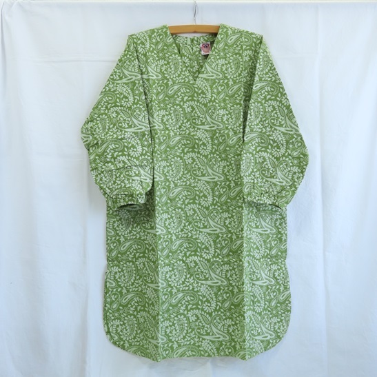 〓 新品 〓 割烹着 〓 エプロン タブリエ エスニック アジアン ガーデニング おしゃれ 割ぽう着 かっぽう着 かっぽうぎ 〓A977拍卖