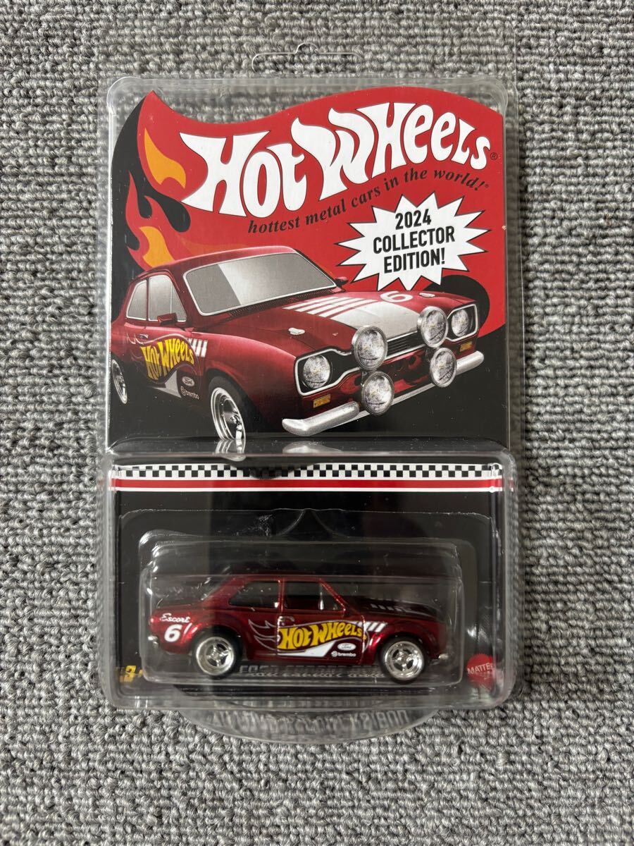 ホットウィール コレクター エディション フォード エスコート RS1600 Hot Wheels FORD ESCORT プロテクトケース マテル コレクターズ 限定拍卖