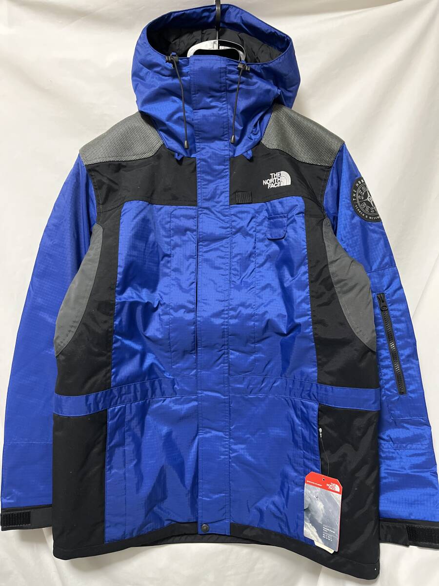 新品 国内未発売 2014 THE NORTH FACE STEEP TECH SEARCH & RESCUE JACKET サーチ AND レスキュー 青 M拍卖