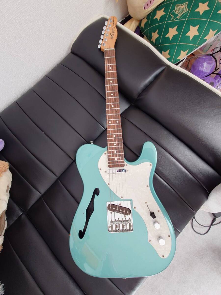 Squier by Fender Telecaster Thinline テレキャスター シンライン ミディアムスケール拍卖