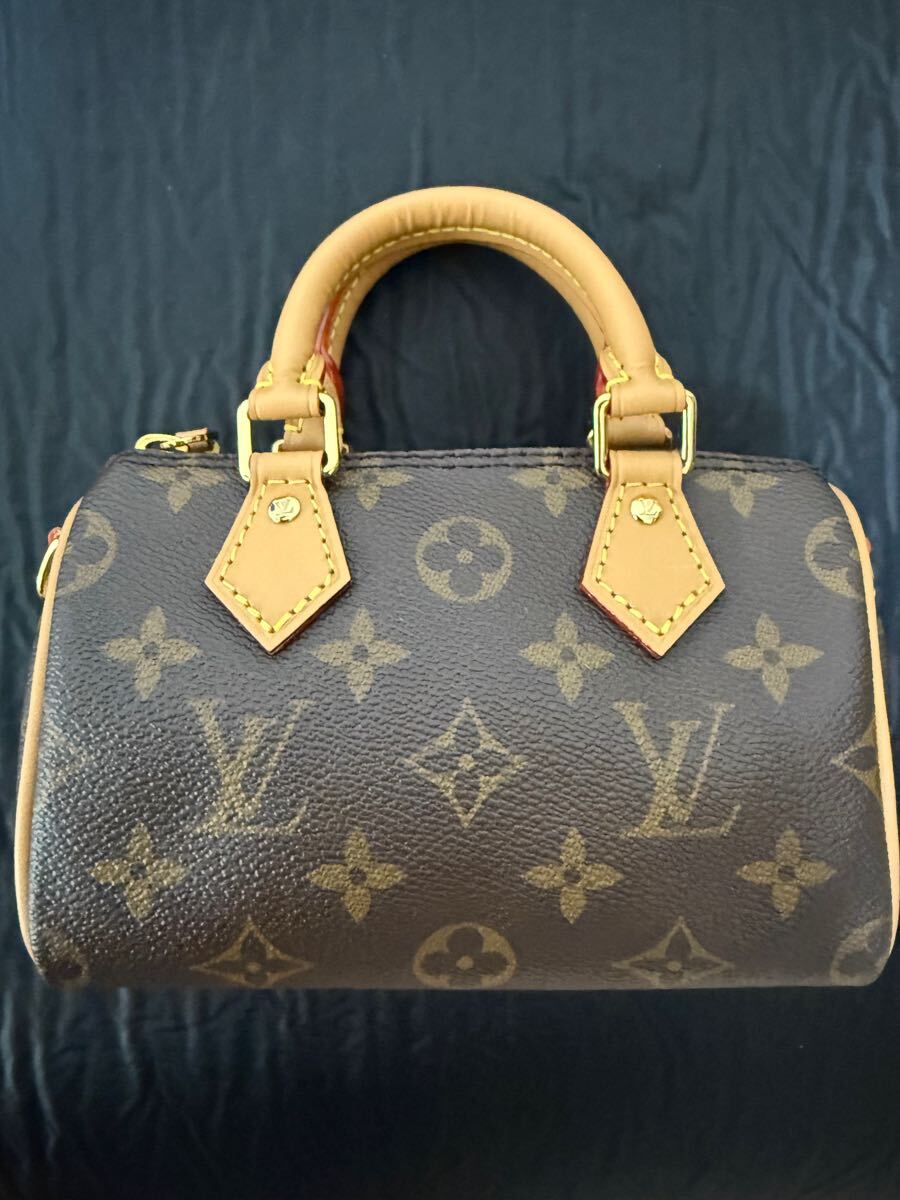 正規購入 正規品 ルイヴィトン ナノスピーディ M81085 美品 レディース バッグ拍卖