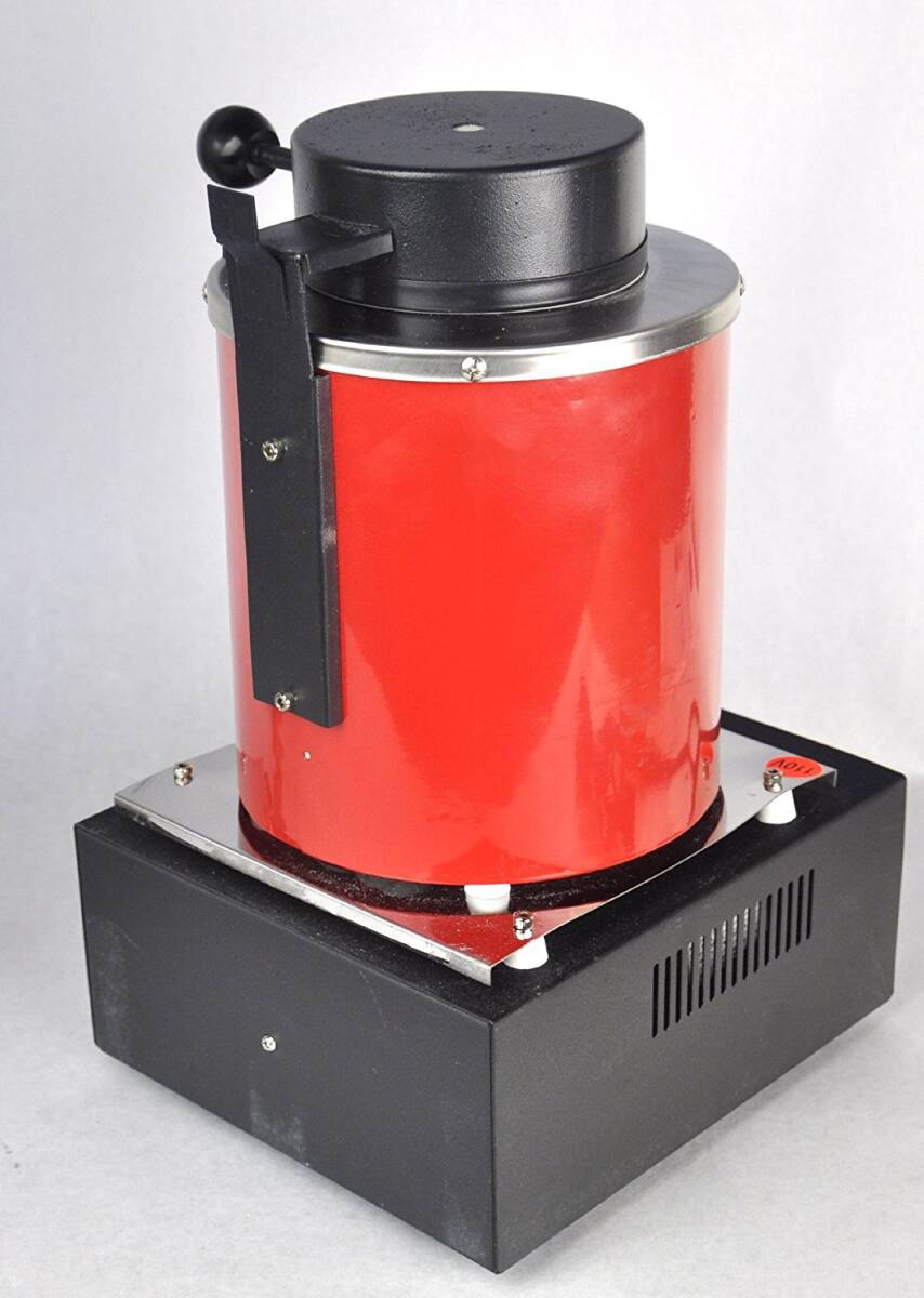 3KG ゴールド溶解炉 1500W 2000 デジタル電気溶解炉 溶融スクラップ用グラファイトるつぼ付き、銀/金/銅/アルミニウム精製鋳造炉拍卖
