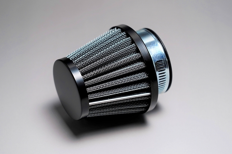 レーシングパワーフィルター(エアフィルター) 40mm(Φ40) ブラック拍卖