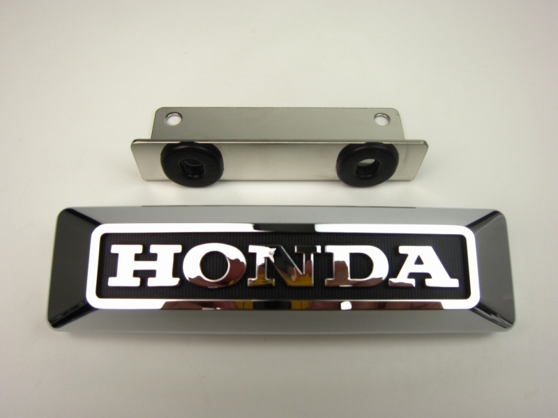 Ape エイプ HONDA フロントフォークエンブレム(小)・取り付けブラケットセット 立体エンブレム拍卖