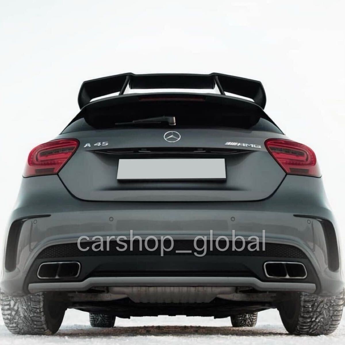 メルセデス ベンツ Aクラス W176 リアトランクエンブレム シルバー スリーポインテッドスター 180/220/250/45AMG ステッカー拍卖