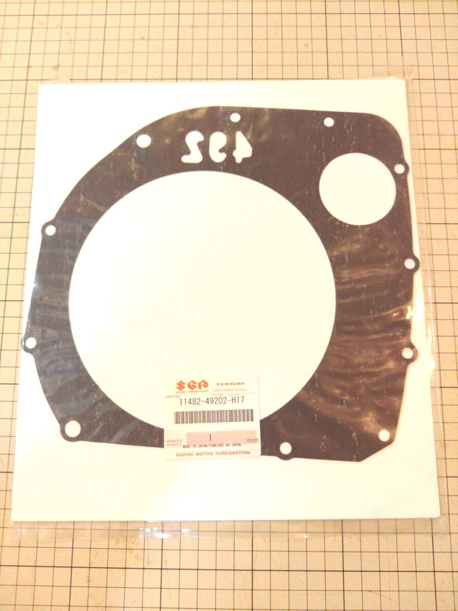 @880 新品 スズキ純正 GSX1100S 刀 カタナ クラッチカバー ガスケット GU76A etc. 11482-4902-H17 送料430円~  拍卖