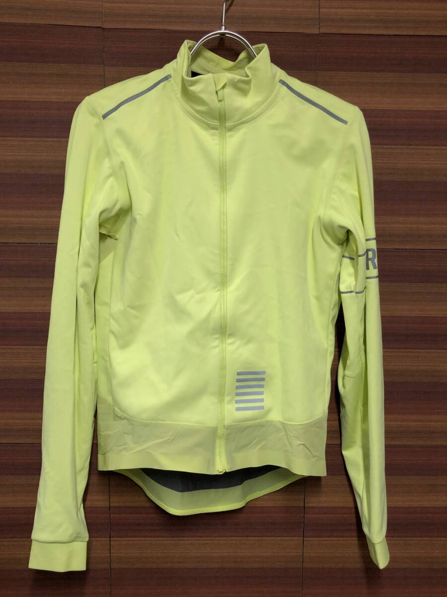 IP097 ラファ Rapha PRO TEAM LONG SLEEVE INFINIUM JERSEY 長袖 サイクルジャージ 黄 M GORE-TEX INFINIUM拍卖