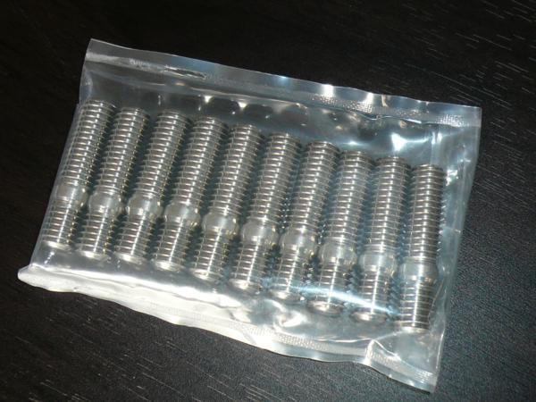 ステンレス製 スタッドボルト&ナット M8 L38mm 10本set 新品 EX拍卖