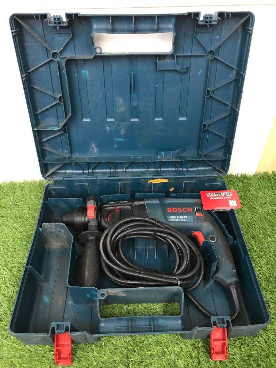 【中古品】★BOSCH(ボッシュ) GBH2-26RE SDS-PLUS ハンマードリル IT17CA1ARPAO拍卖