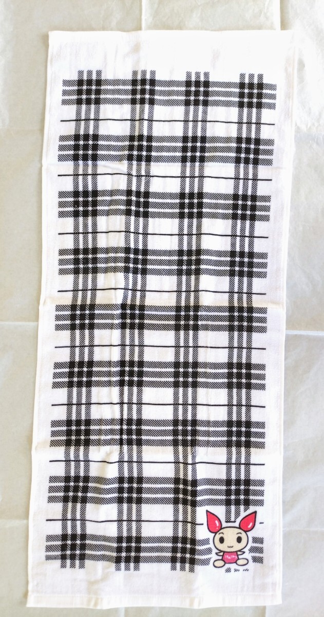 ★非売品 新品 けんけつちゃん フェイスタオル 赤十字 オリジナル タオル Face towel拍卖