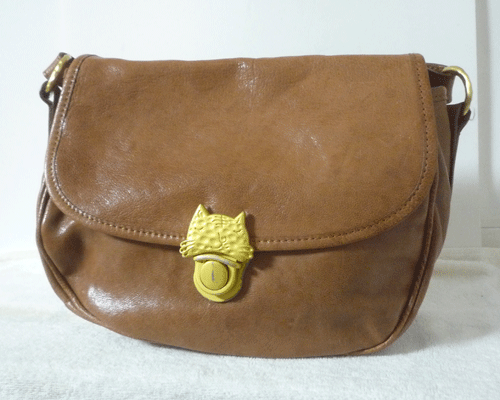 ツモリチサトキャリー tsumori chisato CARRY ブラウン 茶 斜め掛け ショルダーバッグ レディース レザー拍卖