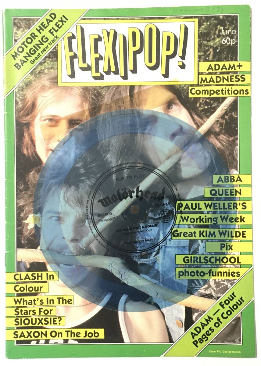 FLEXI POP! MOTORHEAD GIRLSCHOOL UK製拍卖