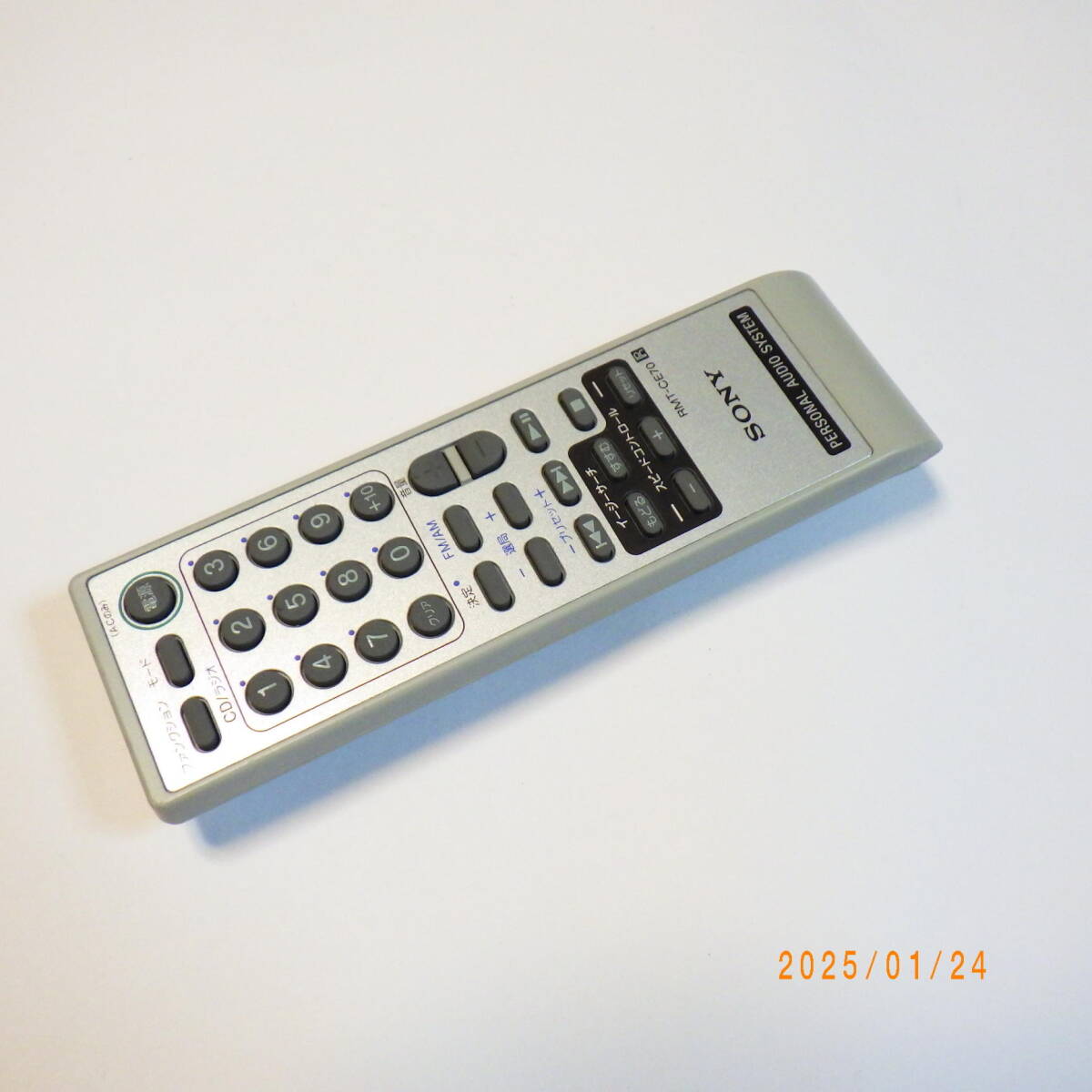 SONY RMT-CE70 ZS-E70用リモコン パーソナルCD用リモコン CDラジオシステム拍卖