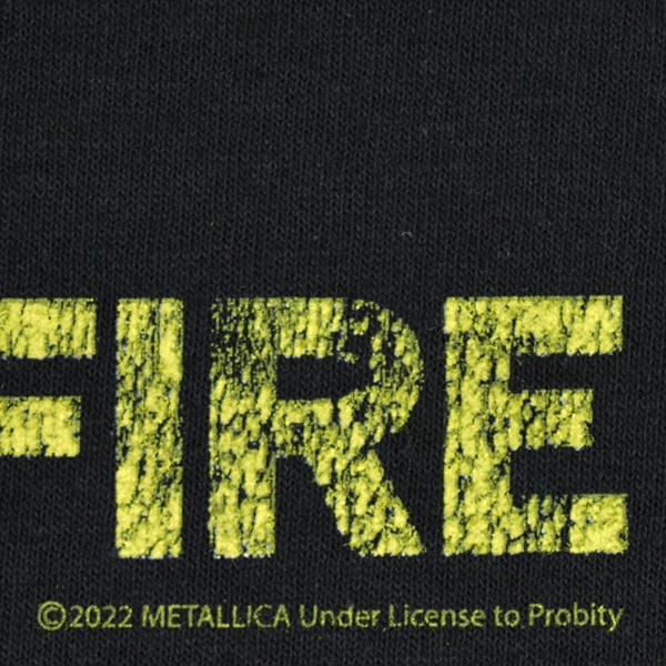 METALLICA メタリカ Jump In The Fire Vintage Tシャツ Lサイズ オフィシャル拍卖