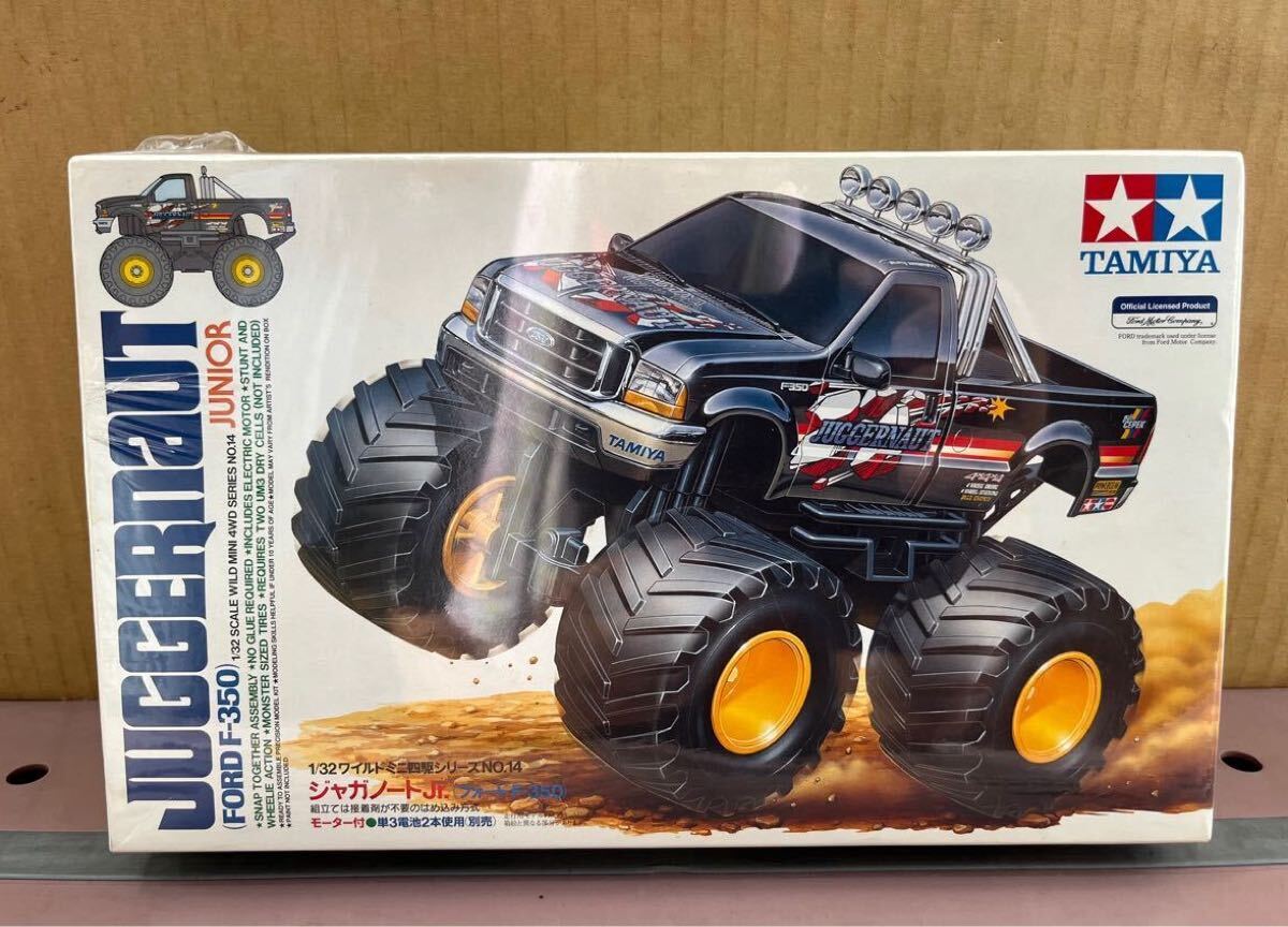 1/32 タミヤ 当時 未使用品 / ワイルド ミニ四駆 シリーズNo.14 ジャガノート Jr. フォード F-350拍卖