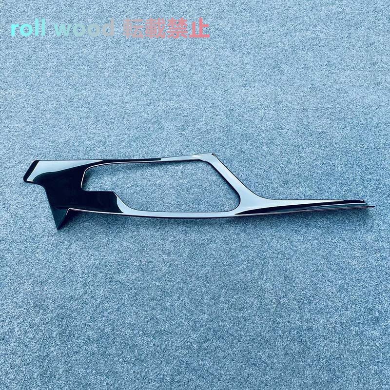 日産 NOTE 2021 センターコンソールシフトパネルデコレーションフレーム ピアノブラック拍卖