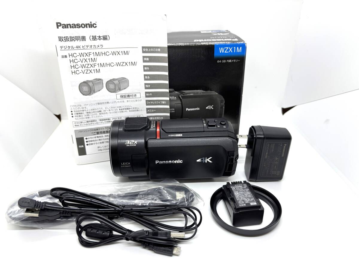 ☆ほぼ新品☆Panasonic パナソニック HC-WZX1M デジタルビデオカメラ #3152###拍卖
