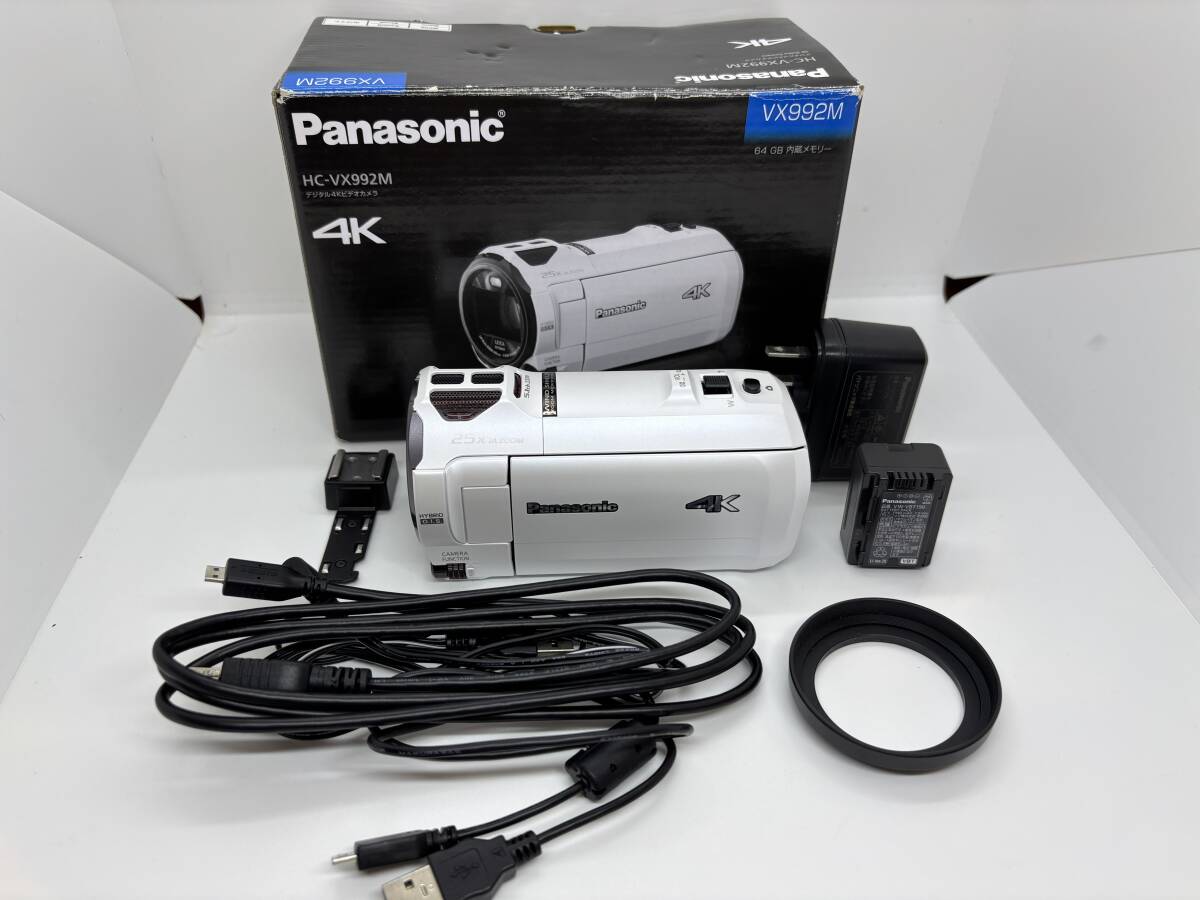 ☆ほぼ新品☆Panasonic パナソニック HC-VX992M デジタルビデオカメラ #3231###拍卖