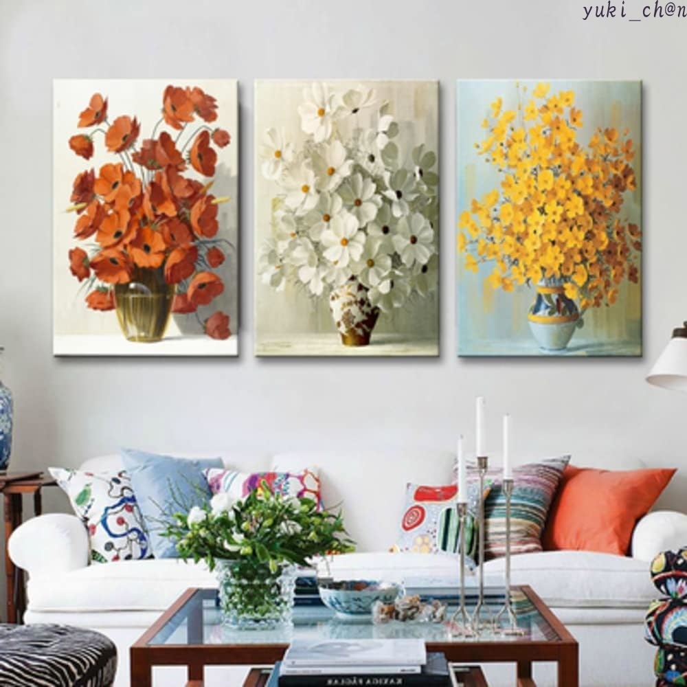 アートパネル 35×50cm×3枚 インテリア おしゃれ 北欧 葉 花 植物 軽量 壁掛け 風水 モダン 開運 金具付き 留め具付き 取り付け簡単拍卖