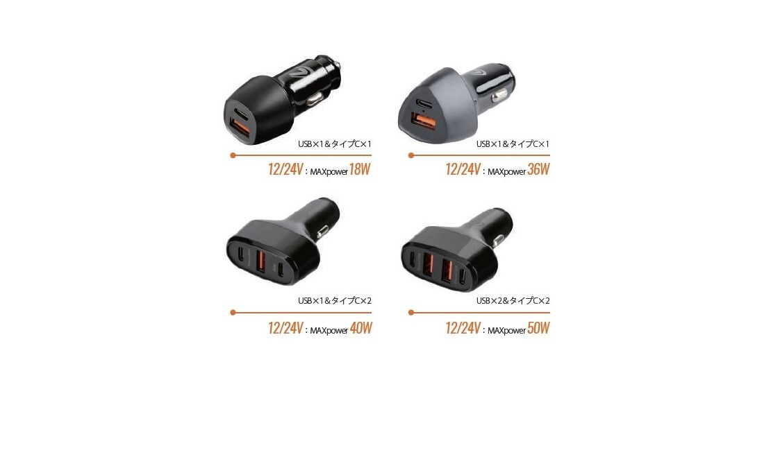 Optiline (オプティライン) CAR Charger カーチャージャー USB&タイプC拍卖