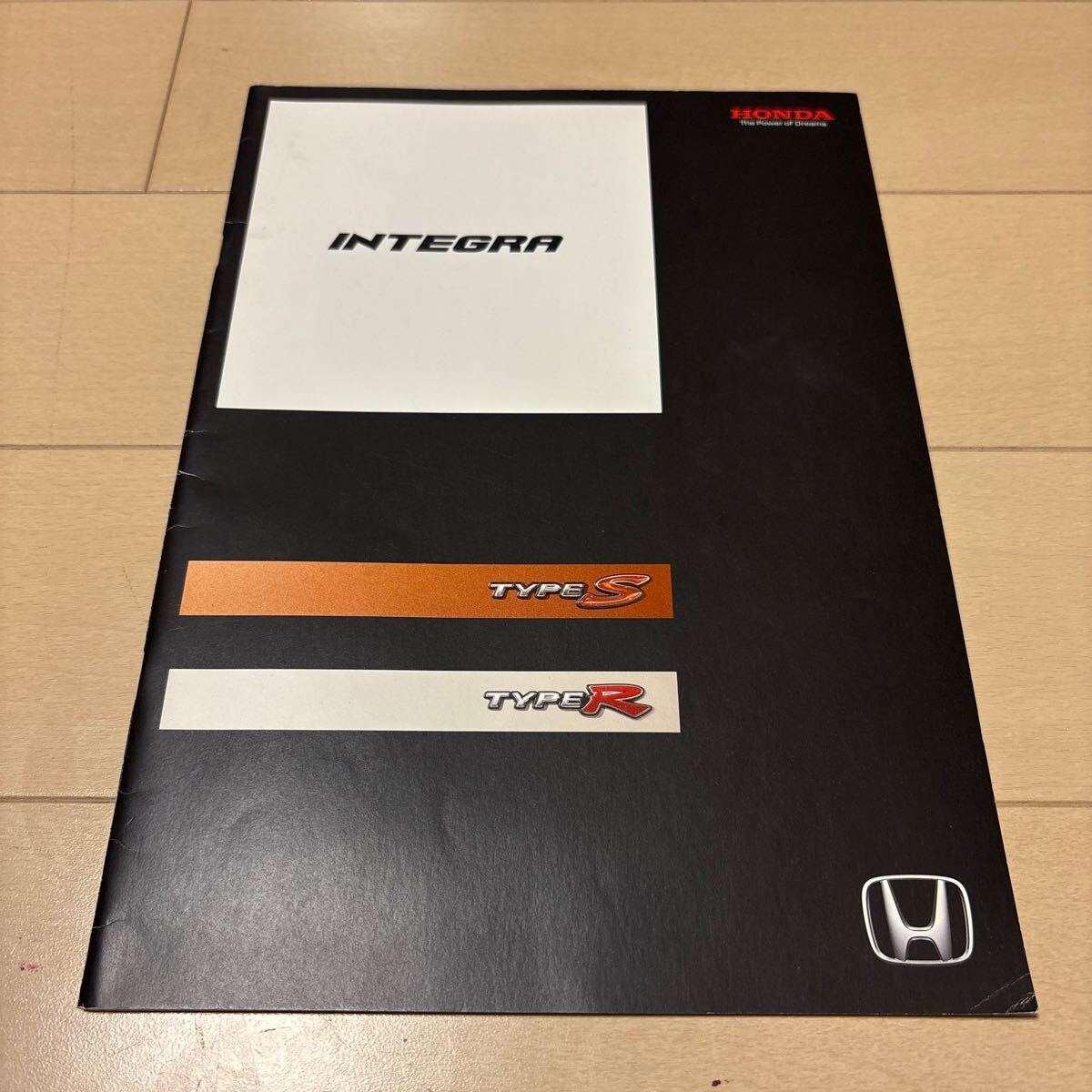 カタログ ホンダ インテグラ タイプ S タイプR DC5 2005年6月拍卖
