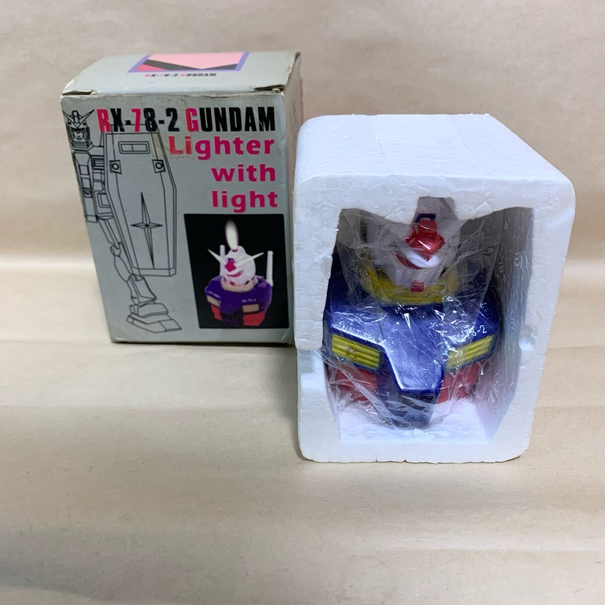 未使用 RX-78-2 GUNDAM ライト付きライター 機動戦士ガンダム 拍卖
