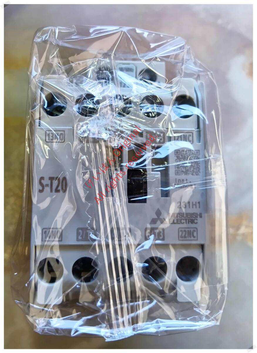 ③三菱MITSUBISHI S-T20 電磁接触器 交流操作形 (非可逆) S-Tシリーズ AC100V 1a1b 1箱(10個入り)未使用拍卖