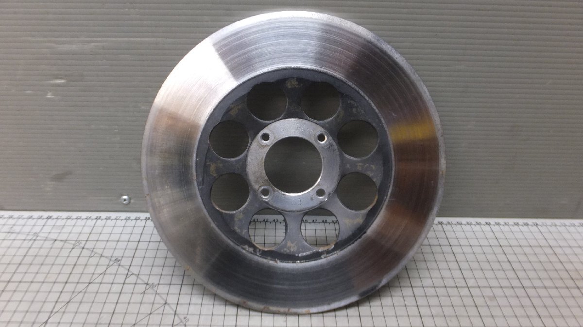 VC CB50JX CB50J フロントブレーキディスクローター F J03 機械式 バリ山 検 HONDA BENLY CB50S CB90 CB125JX 当時物拍卖