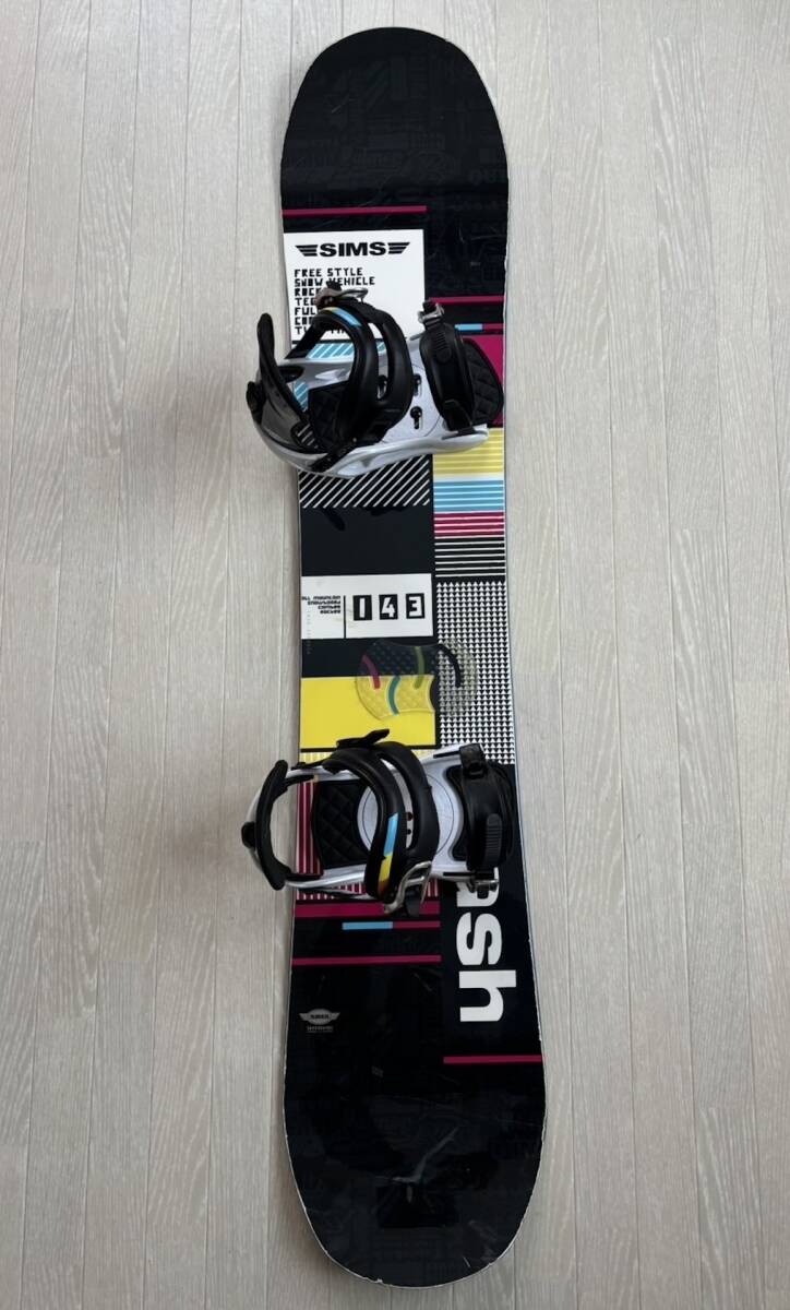 SIMS Clash 143cm ツイン拍卖