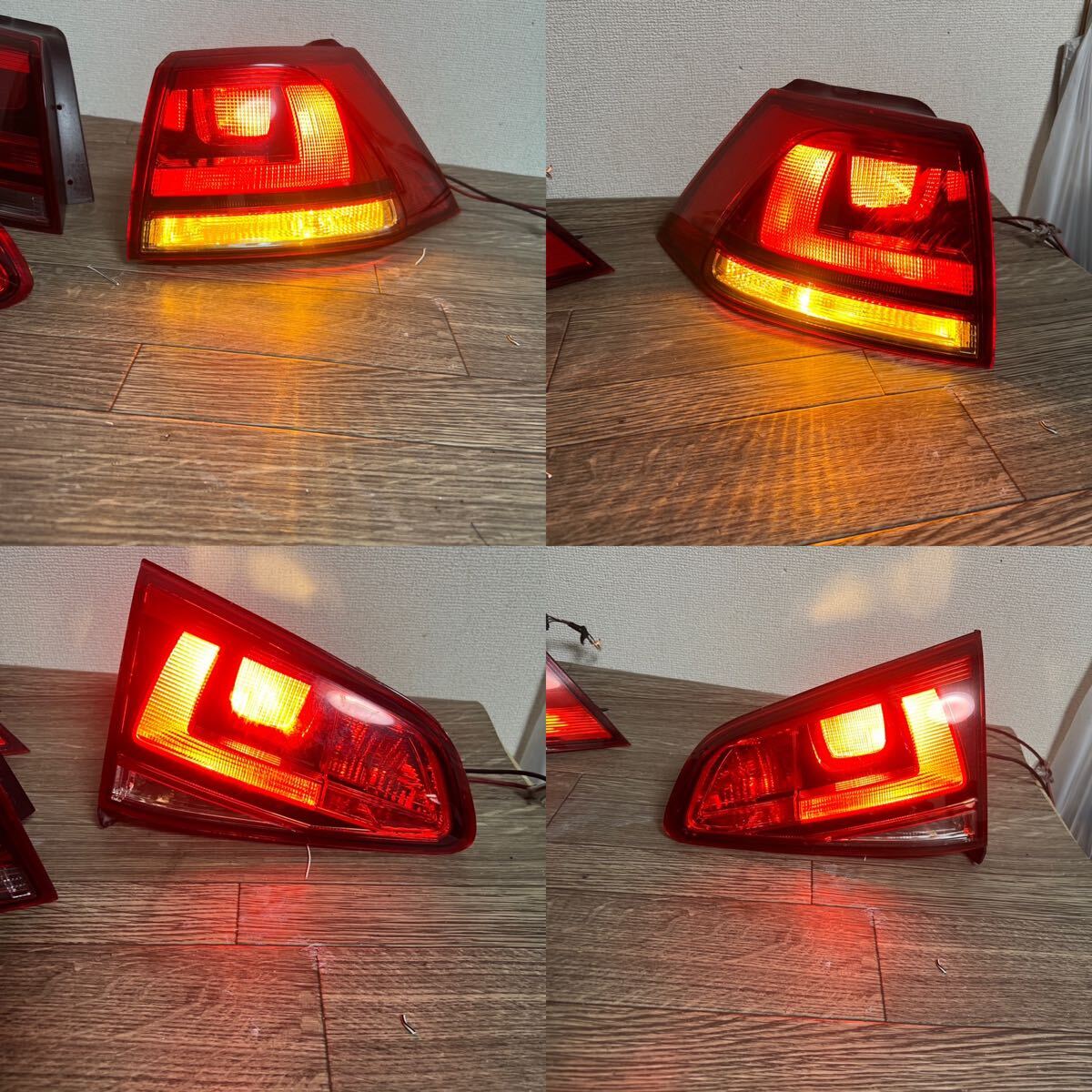 VWゴルフ7 テールランプ 左右セット 中古品です。拍卖