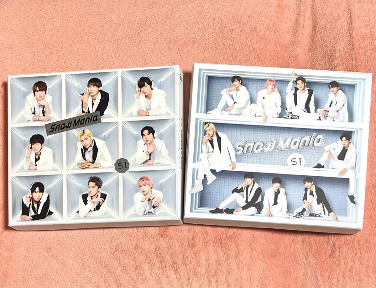 SnowMan Snow Mania S1 初回盤A/初回盤B Blu-ray+CD A+Bまとめて拍卖