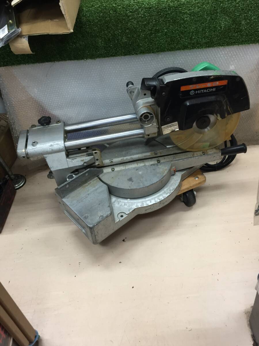 【引取限定】【中古品】日立工機 (旧型)216㎜卓上スライド丸のこ C8FB /ITF2JIGKMI6X拍卖