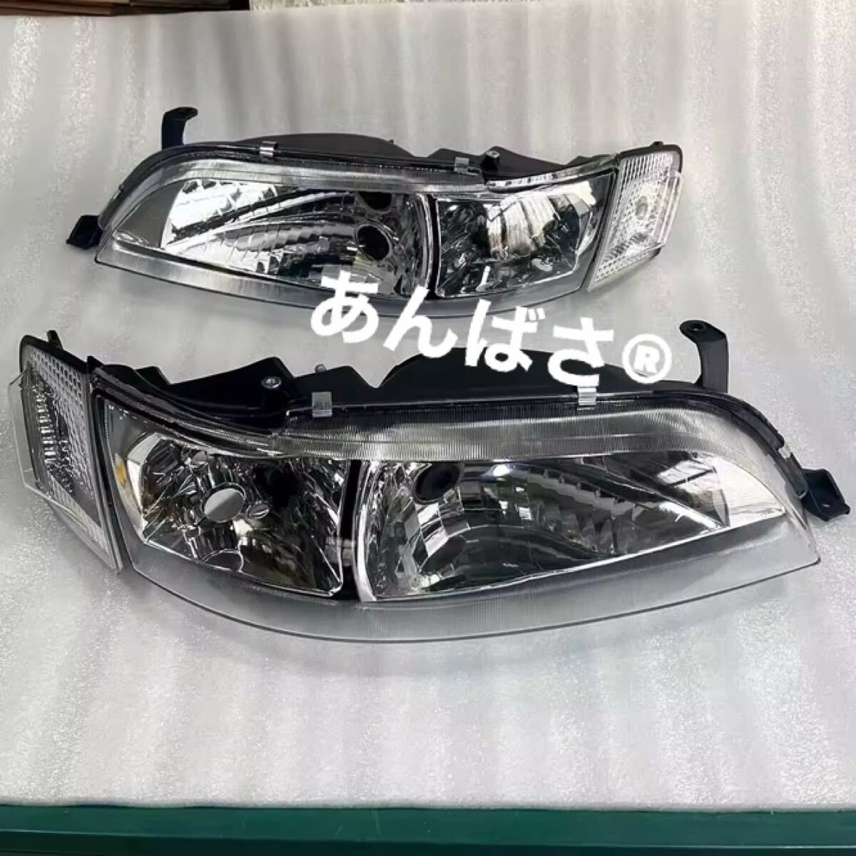 90マークII jzx90 gx90 マークII 90mark ヘッドライト 新品 左右 toyota マークII mark2 未使用 jzx90mark イカリング drift trd 拍卖